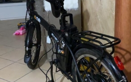 Bici elettrica rubata a Scampia