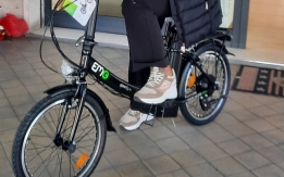 Bici elettrica rubata