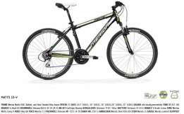 bici Merida verde, bianca e nera rubata a Udine, p.za Osoppo