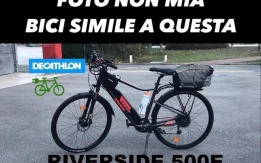 E-Bike rubata (RIVERSIDE 500 VAN C2 - L)